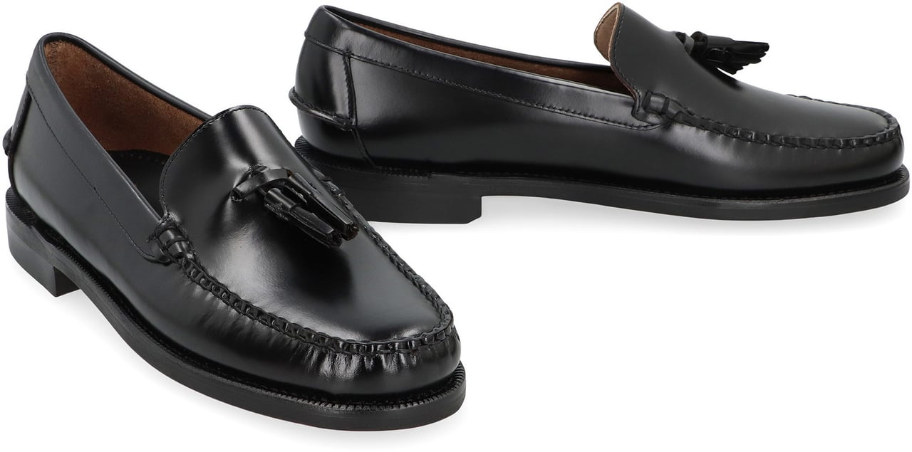 SEBAGO Mocassins Will in leather Zwart