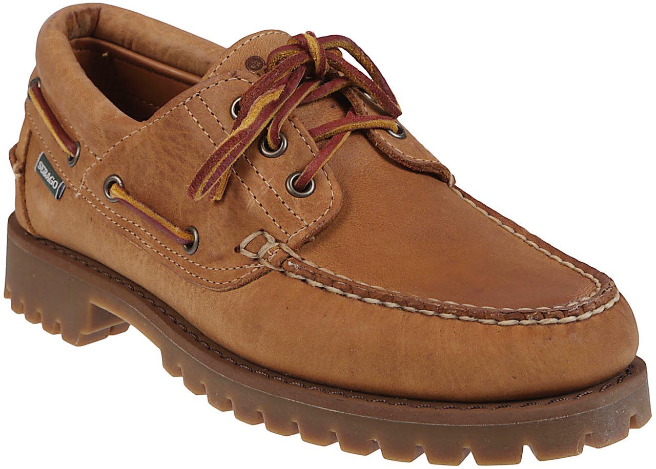 SEBAGO Acadia Crazy Horse Lace-up Shoes Brown Bruin