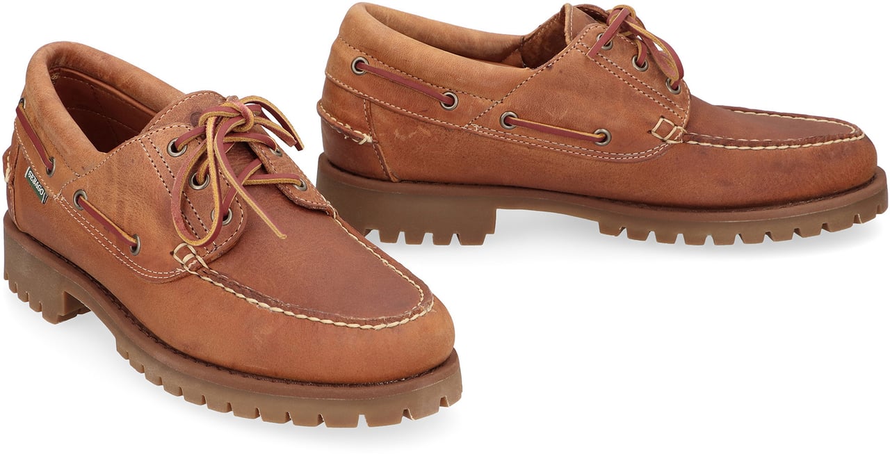 SEBAGO Acadia suede lace-up shoes Bruin