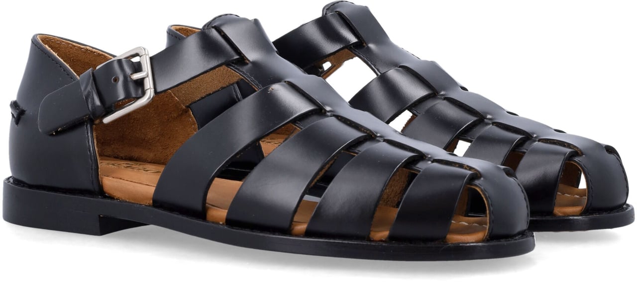 SEBAGO Gurkha Tale Cage Sandal Nero Zwart