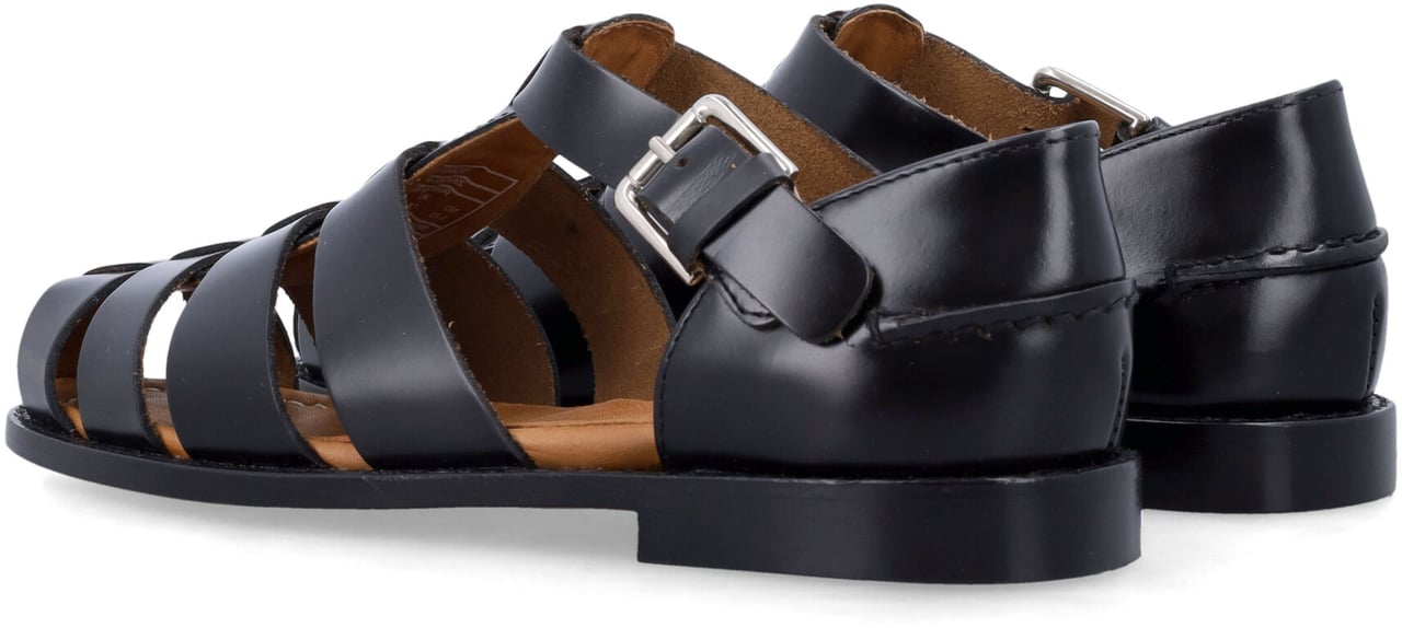 SEBAGO Gurkha Tale Cage Sandal Nero Zwart