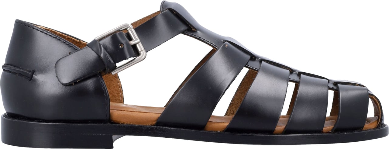 SEBAGO Gurkha Tale Cage Sandal Nero Zwart