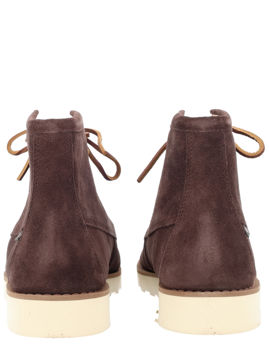 SEBAGO Brown Tala Suede Ankle Boots Zwart