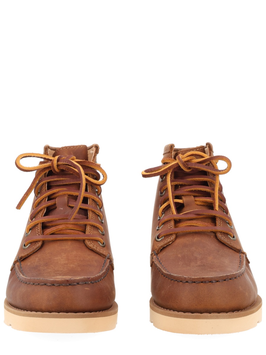 SEBAGO Brown Tala Mid Crazy Horse Boots Bruin