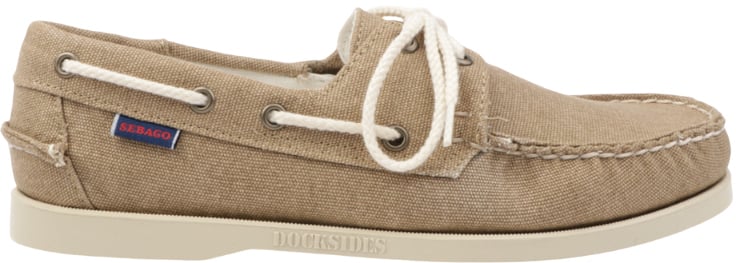 SEBAGO Mocassini Portland Washed Canvas Divers