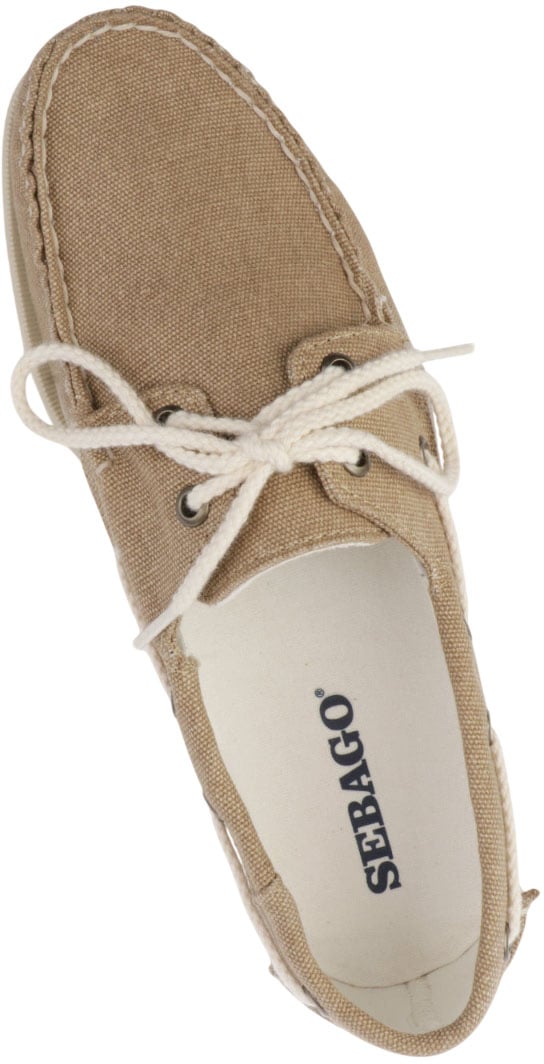 SEBAGO Mocassini Portland Washed Canvas Divers