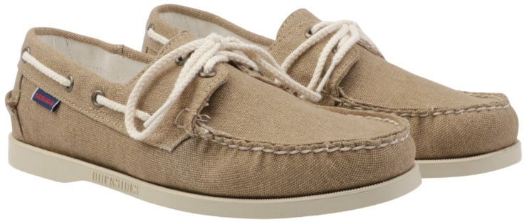 SEBAGO Mocassini Portland Washed Canvas Divers