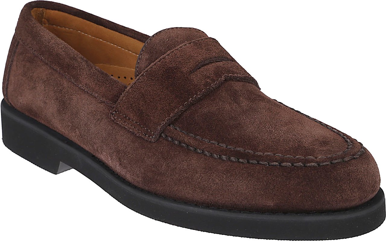 SEBAGO Ryan Suede Polaris Loafers Brown Bruin