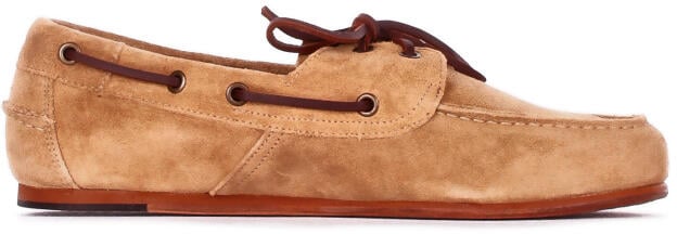 SEBAGO Flat Shoes Beige Camel Beige