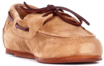 SEBAGO Flat Shoes Beige Camel Beige