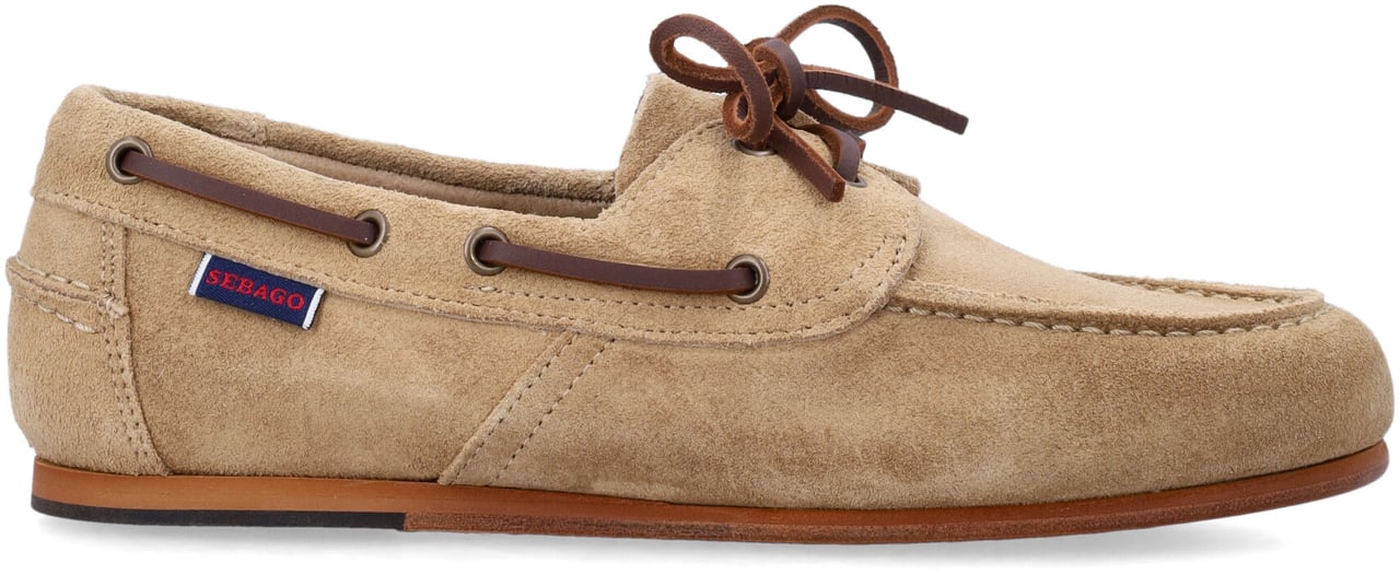 SEBAGO Owen Boat Shoes Beige Camel Beige