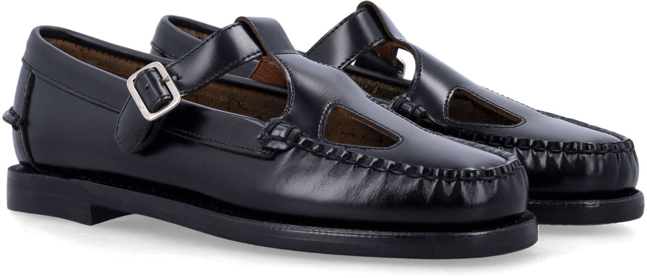 SEBAGO Angelina Mary Jane Loafer Nero Zwart