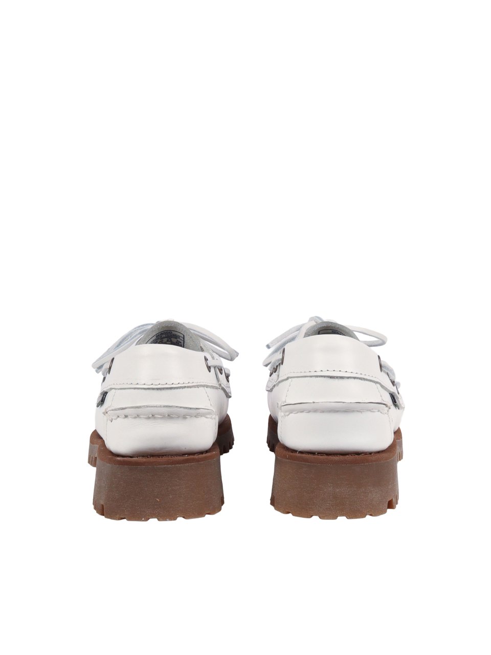 SEBAGO White Ranger Tale Leather Loafers Wit