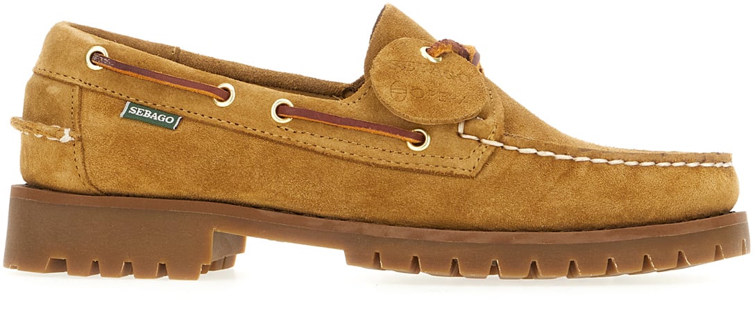 Sebago Beige suede loafers Beige