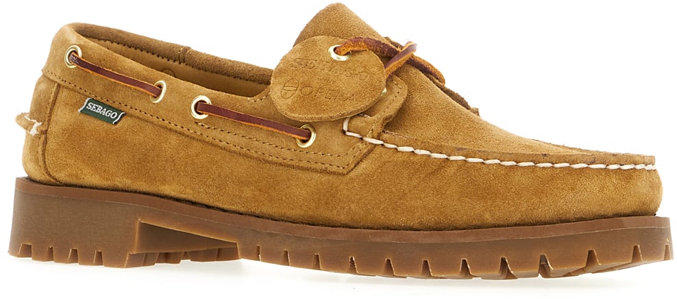 Sebago Beige suede loafers Beige
