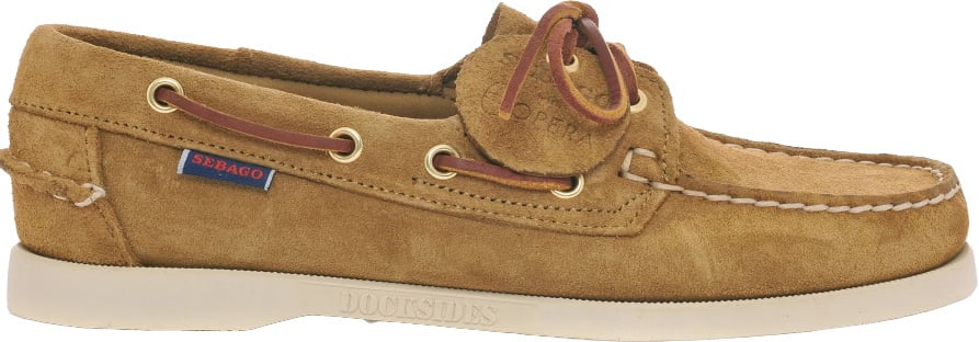 SEBAGO Flat Shoes Curry Beige