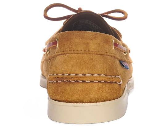 Sebago Flat Shoes Curry Geel