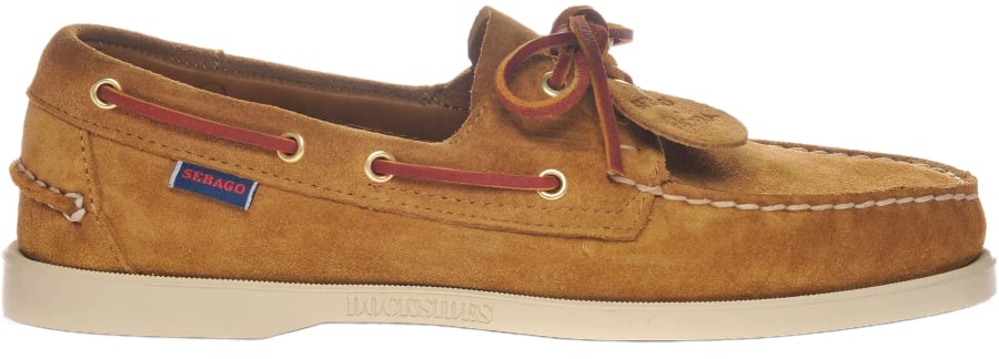 Sebago Flat Shoes Curry Geel