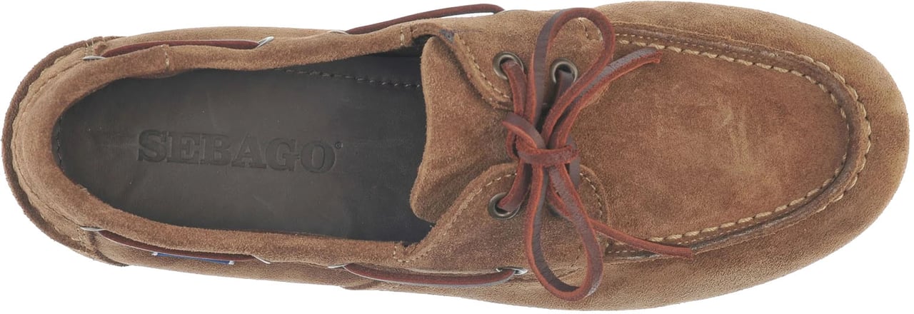 SEBAGO Owen Brown Taupe Boat Shoe Bruin