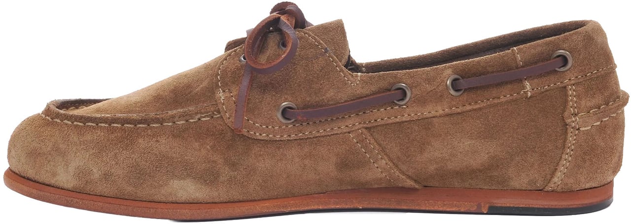 SEBAGO Owen Brown Taupe Boat Shoe Bruin