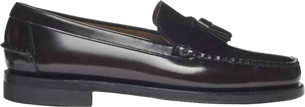 SEBAGO sebago classic will cuir marron burgundy Bruin
