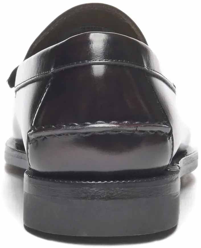 SEBAGO sebago classic will cuir marron burgundy Bruin