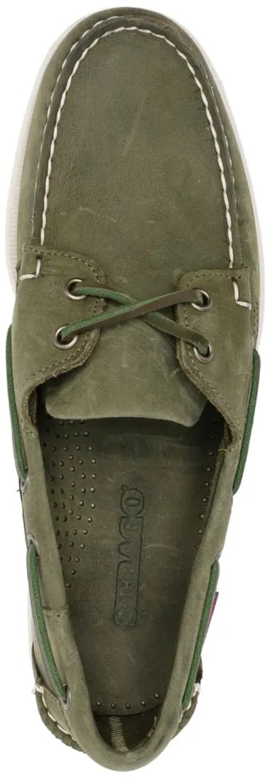 SEBAGO chaussures bateau en daim Groen
