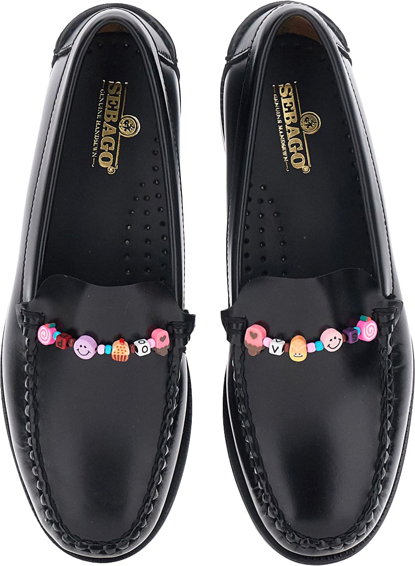 SEBAGO Mocassino Frank Beads Nero Zwart