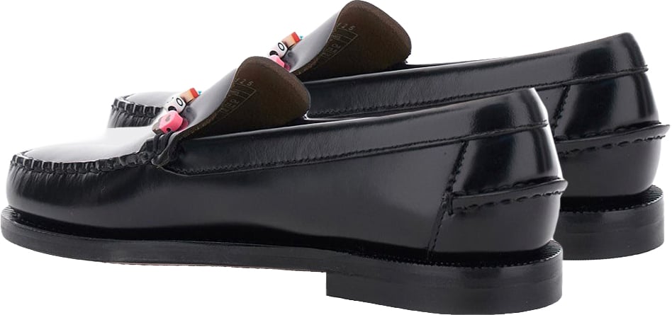 SEBAGO Mocassino Frank Beads Nero Zwart