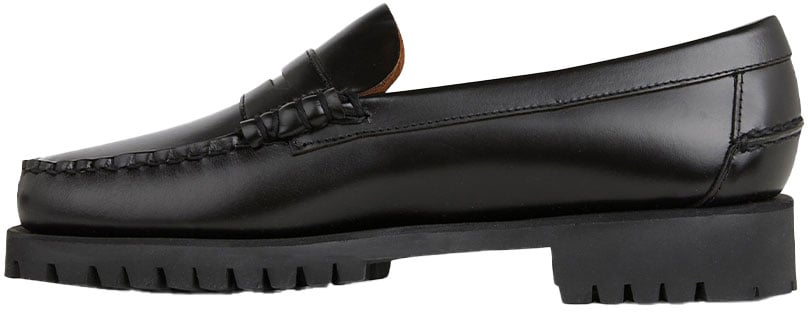 SEBAGO mocassins en cuir Zwart
