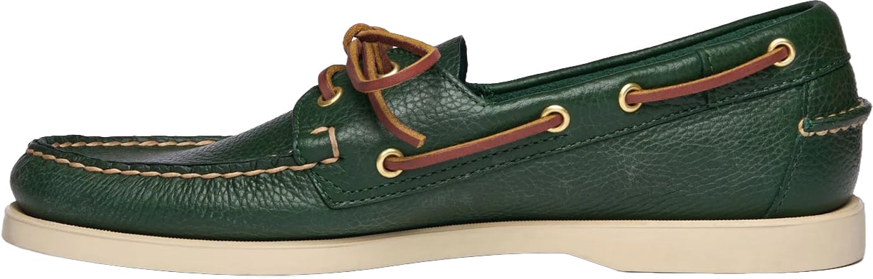 SEBAGO Scarpa Da Barca Portland Martellato Green Hunter Divers