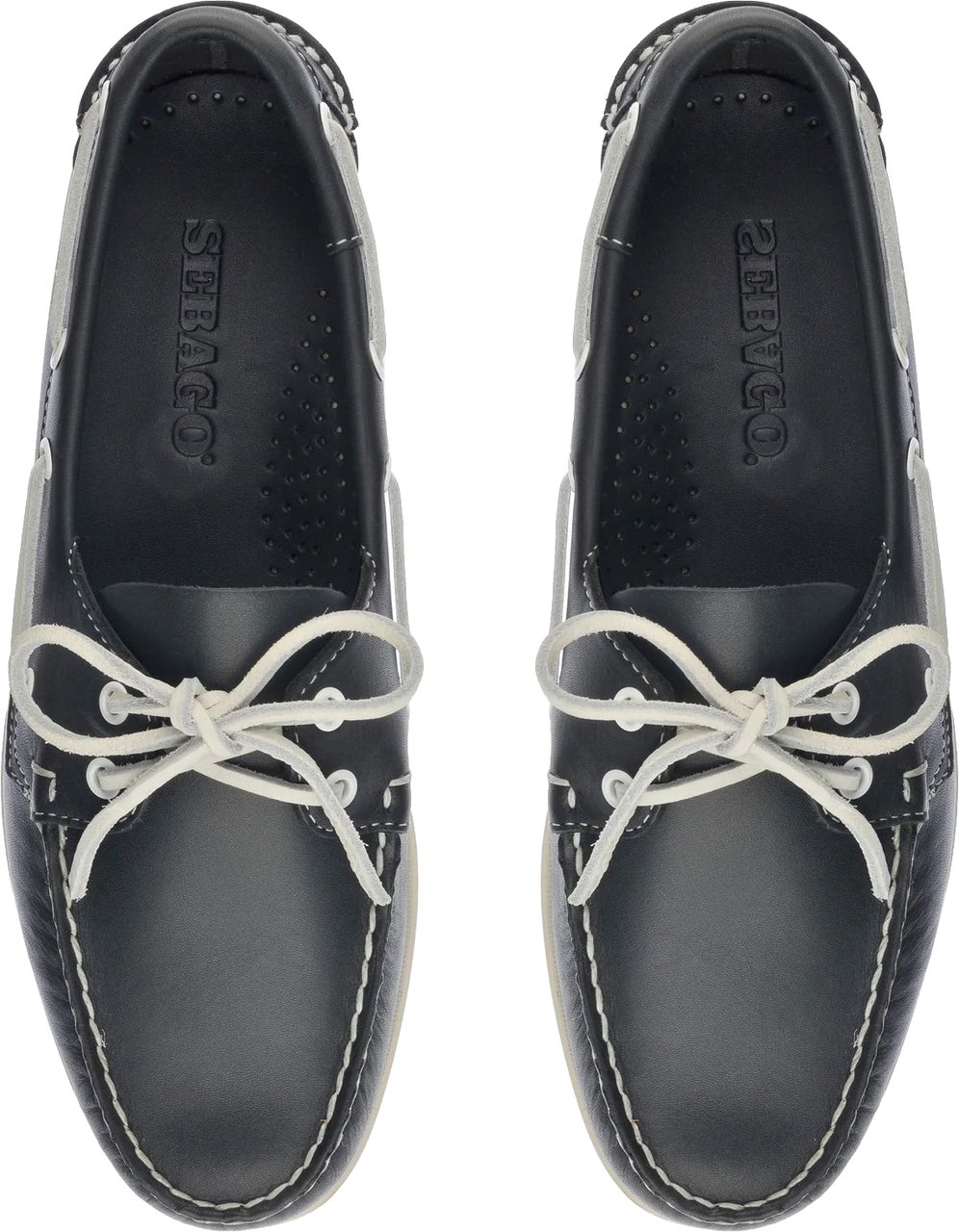 SEBAGO Scarpa Docksides Portland Blue Navy Blauw