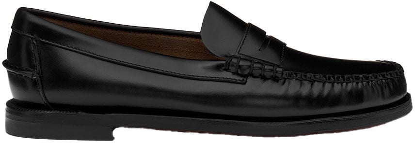 SEBAGO sebago classic dan cuir noir homme Zwart