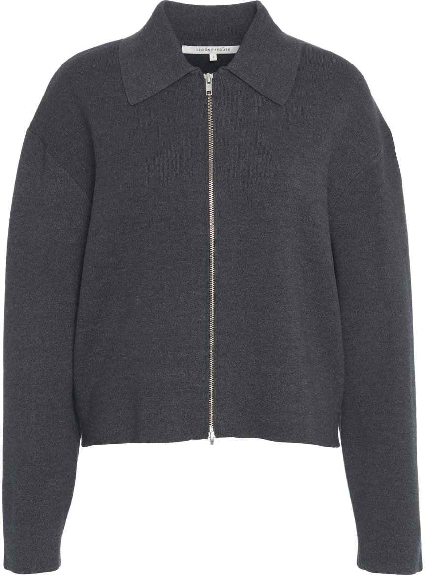 Second Female Giacca in misto lana Grijs