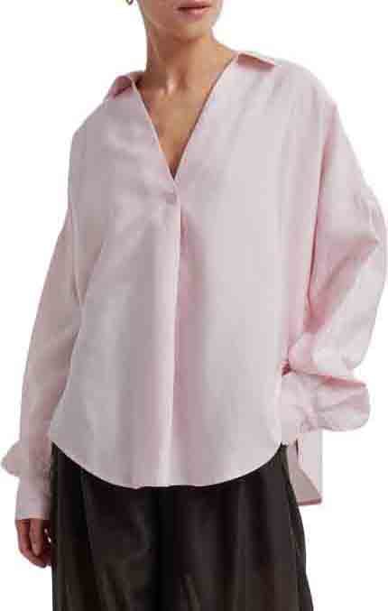 Second Female Second Female - Blouse LM - Timeline Blouse - 9411 Pale Lilac Rood