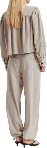 Second Female Second Female - Pant - Zoie Cargo Trousers - 0511 Light Beige Beige