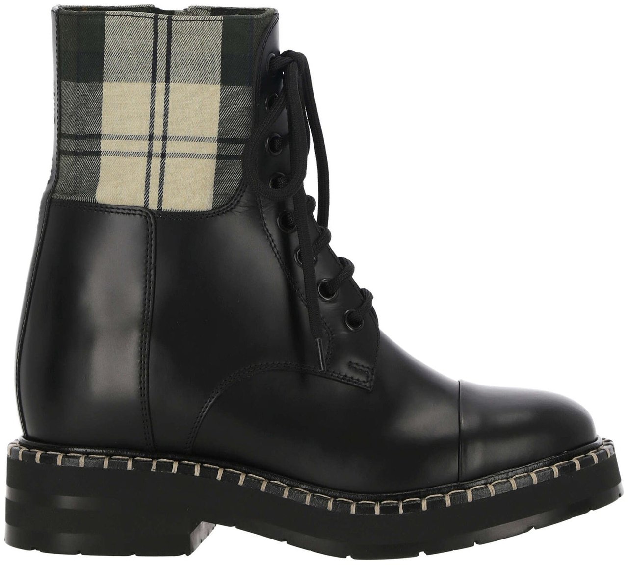 See by Chloe Barbour X Chloe Boots Zwart