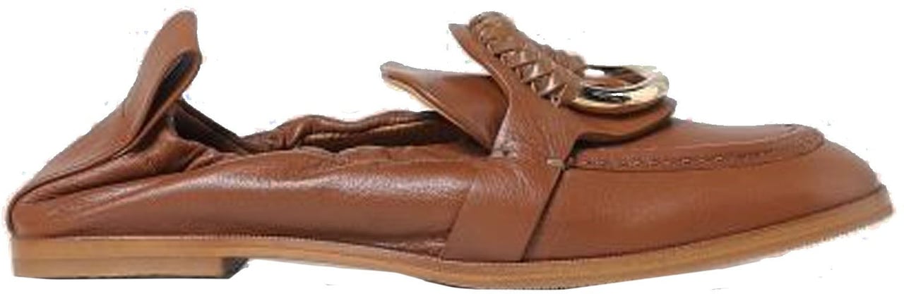 See by Chloe See By Chloe Hana Leather Loafers Bruin