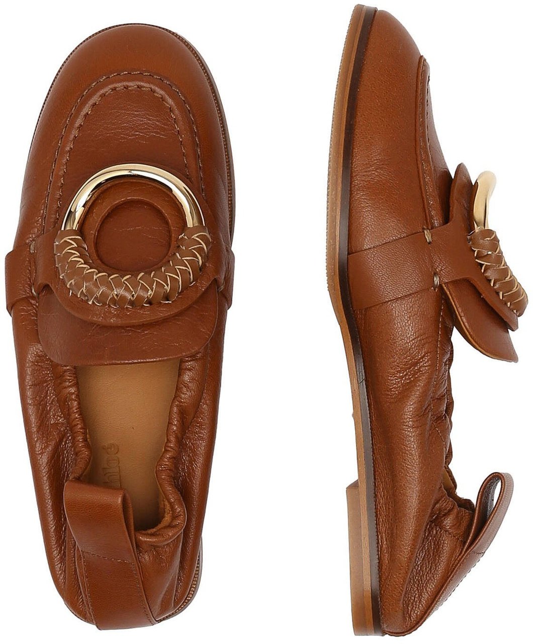 See by Chloe See By Chloe Hana Leather Loafers Bruin