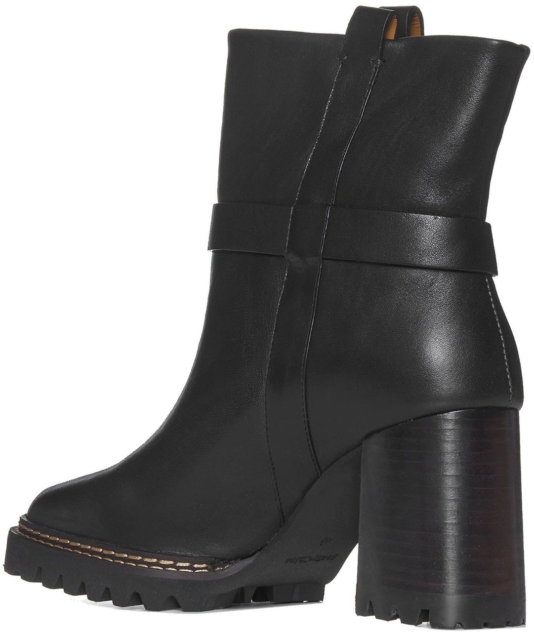 See by Chloe See By Chloe Hana Leather Boots Zwart