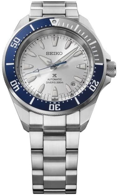 Seiko Horloge HBB001K1 Prospex Staal Automaat met Grijze Wijzerplaat 41.7mm Anniversary Limited Edition Zilver
