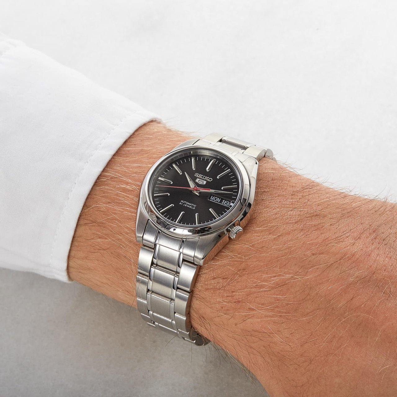Seiko - Horloge - Zwart Zilver