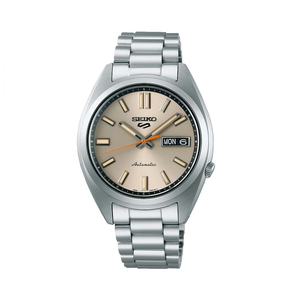 Seiko SEIKO 5 SPORTS SNXS AUTOMATIC STAAL BRACELET WIT 100M WR SRPK91K1 Zilver