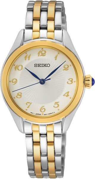 Seiko DAMES BICOLOUR BRACELET WIT 50M WR SUR380P1 Divers
