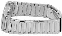 Seiko HEREN SS BRACELET ZWART 100M WR SUR557P1 Zilver