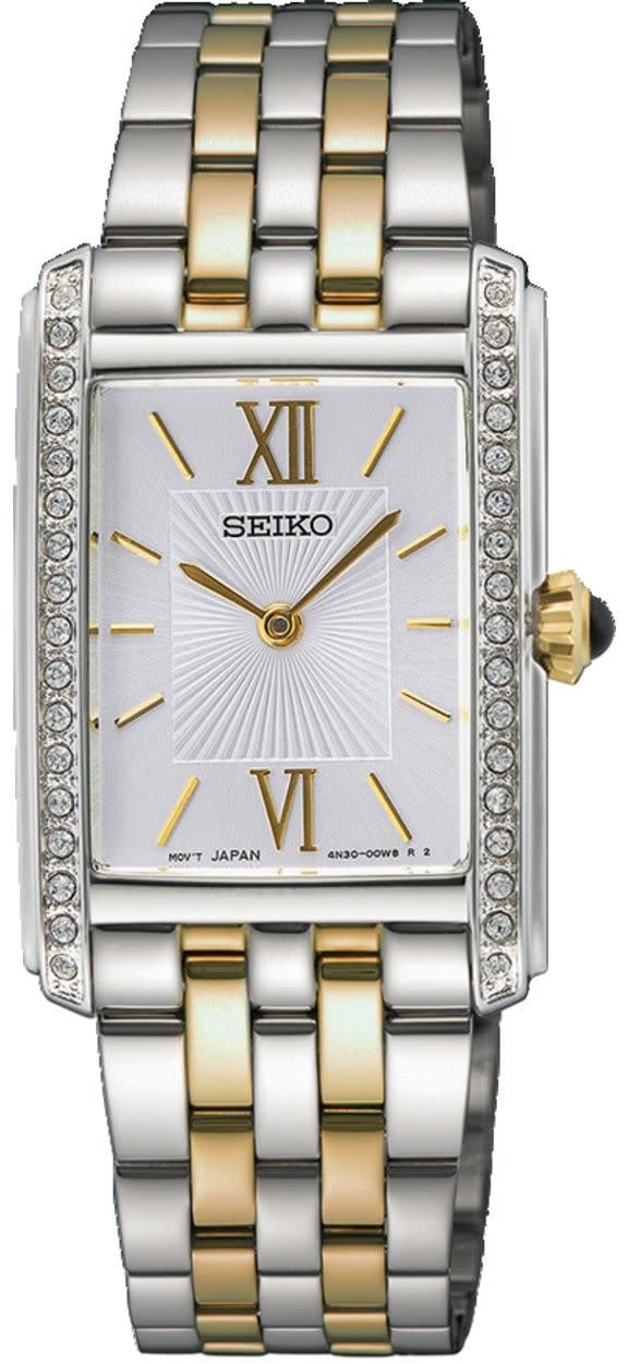 Seiko DAMES BICOLOUR BRACELET WIT SWR093P1 Divers
