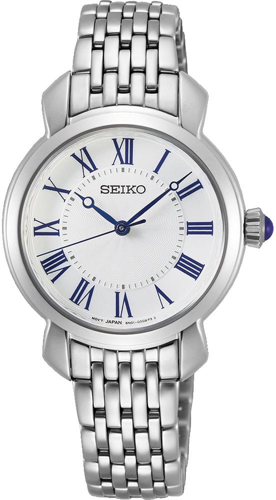 Seiko Seiko Horloge SUR629P1 Staal Quartz 30mm Zilver