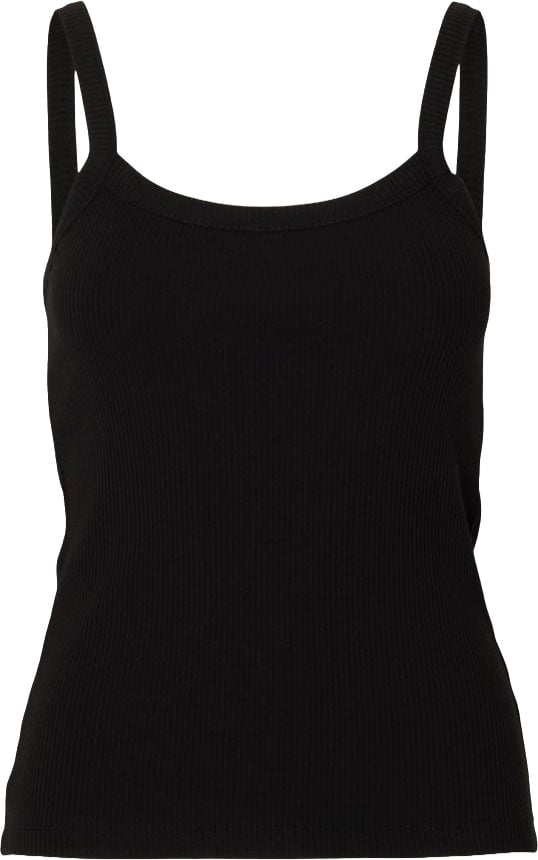 Selected Femme - SLWCELICA ANNA STRAP TANK TOP NOOS - 16093261 - Black Zwart