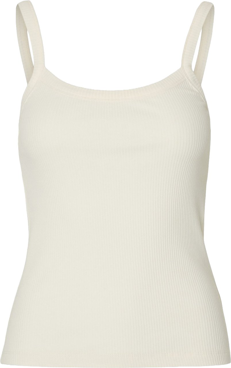 Selected Femme - SLWCELICA ANNA STRAP TANK TOP NOOS - 16093261 - Snow White Wit