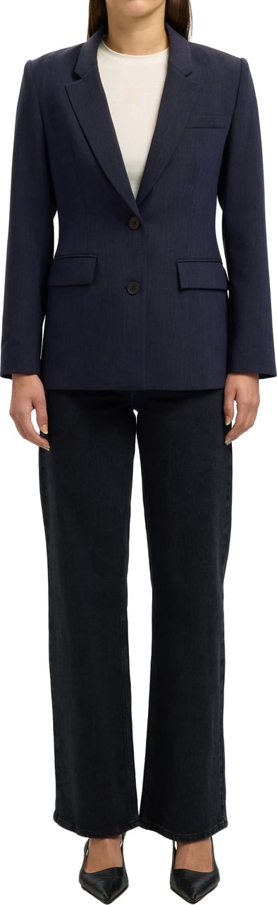 Selected Femme Selected Femme - SLFRITA LS CLASSIC BLAZER DSM NOOS - 16094290 - Dark Sappire Blauw
